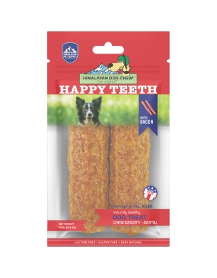 Himalayan Dog Happy Teeth Bacon Large