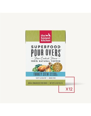 The Honest Kitchen Dog Pour Super Food Turkey 5.5 oz. (Case Of 12)