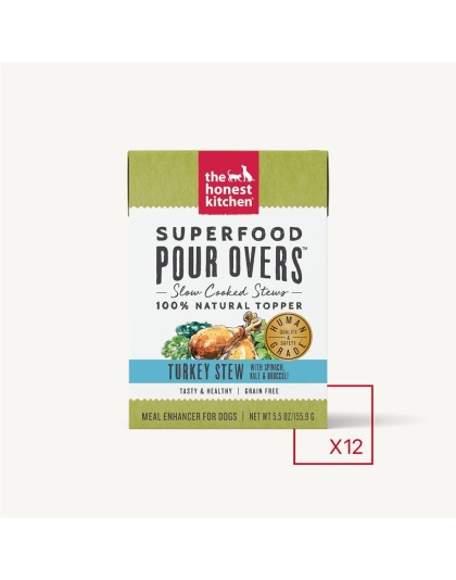 The Honest Kitchen Dog Pour Super Food Turkey 5.5 oz. (Case Of 12)