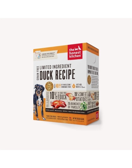 The Honest Kitchen Grain Free Spruce Lid Duck Sweet Potato 10 lbs.