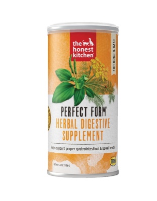 The Honest Kitchen Dog And Cat Digestive Supplement Herbal 3.2oz.