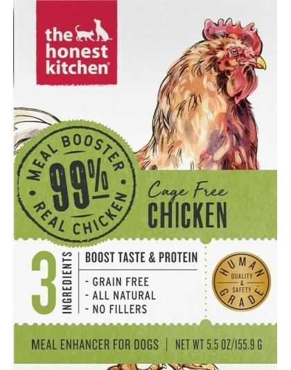 The Honest Kitchen Dog 99% Chicken Meal Booster Wet Dog Food 5.5oz. Carton (Case of 12)