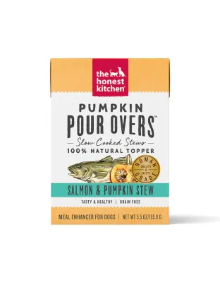 The Honest Kitchen Dog Pour Salmon Pumpkin 5.5oz. (Case of 12)