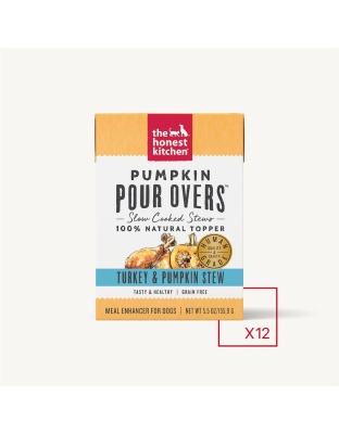 The Honest Kitchen Dog Pour Turkey Pumpkin 5.5oz. (Case of 12)