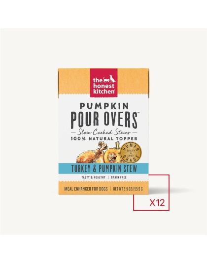 The Honest Kitchen Dog Pour Turkey Pumpkin 5.5oz. (Case of 12)