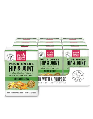 The Honest Kitchen Dog Grain Free Pour Over Joint Mobility Chicken 5.5oz. (Case of 12)