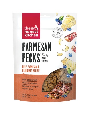 The Honest Kitchen Dog Parmesan Pecks Beef And Blueberry 8oz.