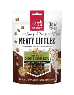 Honest Kitchen Dog Surf And Turf Meaty Lils Chicken 4oz.