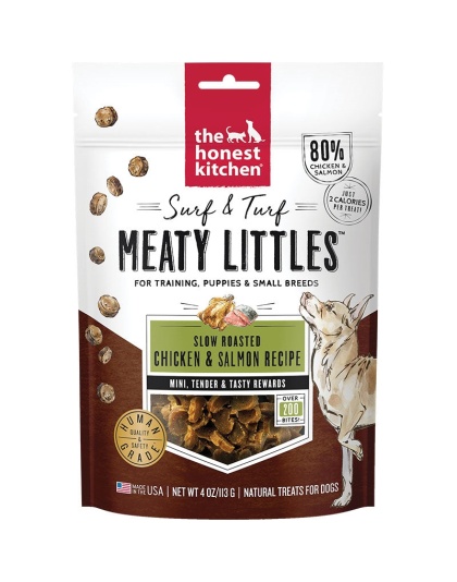 Honest Kitchen Dog Surf And Turf Meaty Lils Chicken 4oz.
