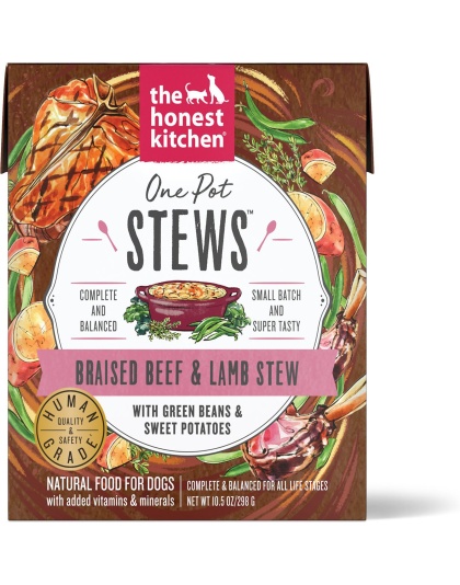 The Honest Kitchen Dog One Pot Stew Beef And Lamb 10.5oz. (Case of 6)