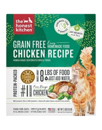 Honest Kitchen Cat Grain Free Dehydrated Chicken 2Lb
