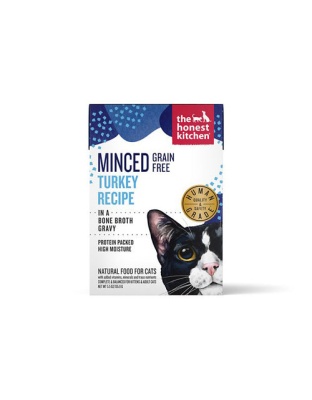 Honest Kitchen Cat Minced Turkey 5.5oz. (Case of 12)