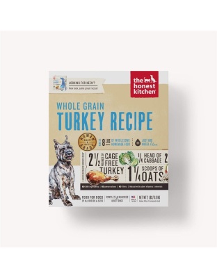 The Honest Kitchen Keen Whole Grain Turkey Dehydrated Dog Food 2 Lbs