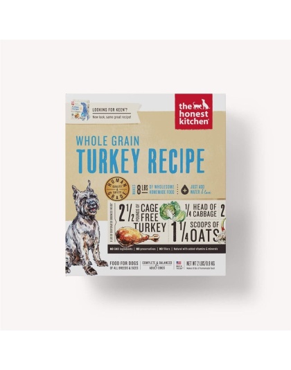 The Honest Kitchen Keen Whole Grain Turkey Dehydrated Dog Food 2 Lbs
