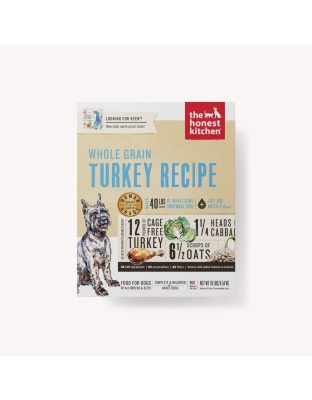 The Honest Kitchen Keen Whole Grain Turkey Dehydrated Dog Food 10 Lbs