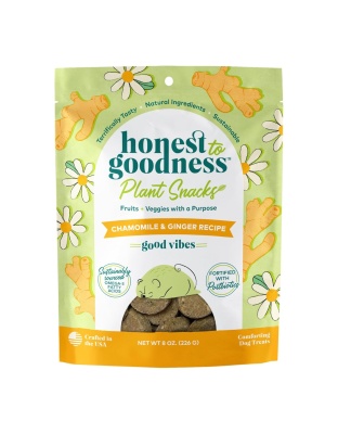 Honest To Goodness Good Vibes Calming Treats Chamomille/Ginger 8oz.