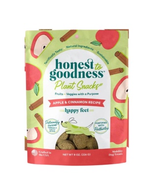 Honest To Goodness Happy Feet Mobility Treats Apple/Cinnamon 8oz.