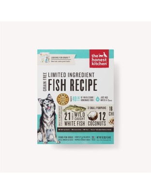 The Honest Kitchen Brave Limited Ingredient Fish Dehydrated Dog Food 10 Lbs