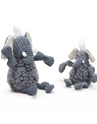 Hugglehounds Dog Flufferknottie Ellamae Elephant Medium
