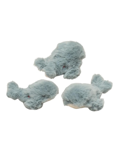 Hugglehounds Dog Wee Mobie Whale (Case of 3)