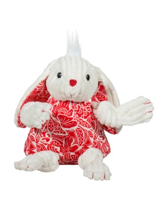 Hugglehounds Dog Knotties Lucky Rabbit Large