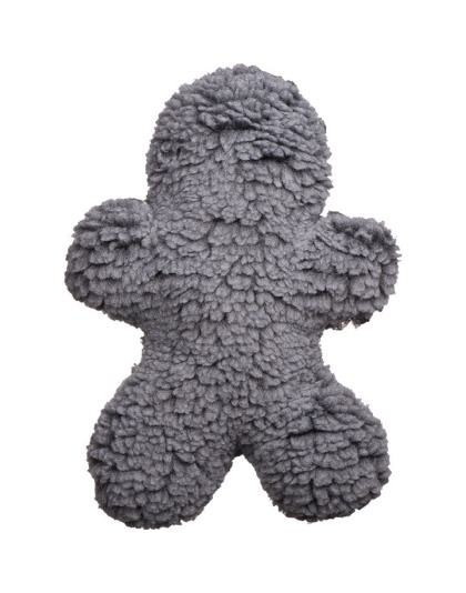 Hugglehounds Dog Fleece Man Gray Medium