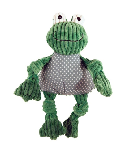 Hugglehounds Dog Fergie Frog Knottie Small