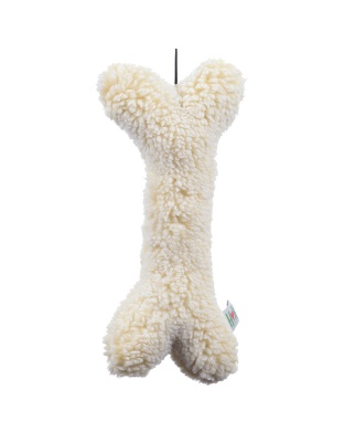 Hugglehounds Dog Hugglefleece 2 Bone With Invincible Squeaker