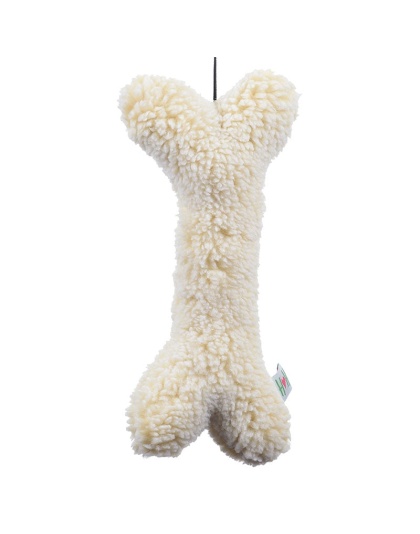 Hugglehounds Dog Hugglefleece 2 Bone With Invincible Squeaker