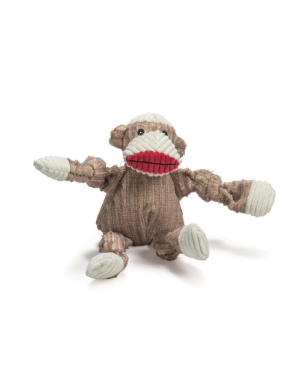 Hugglehounds Dog Stuey Sock Monkey Knottie Small