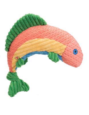 Hugglehounds Dog Knottie Rainbow Trout Small