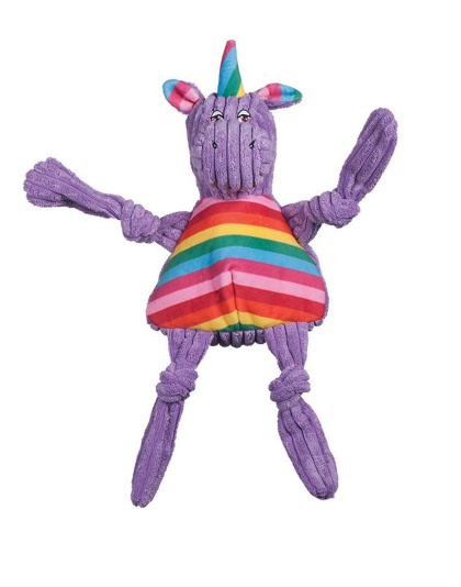 Hugglehounds Dog Rainbow Unicorn Knottie Large