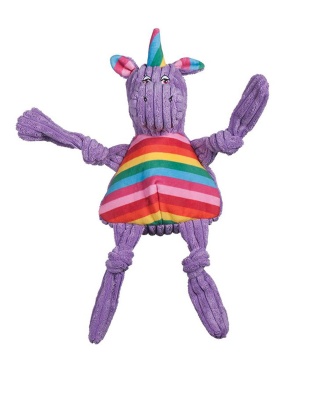 Hugglehounds Dog Rainbow Unicorn Knottie Small