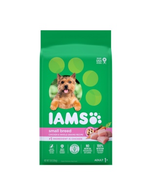 IAMS Small & Toy Breed Adult Dry Dog Food Real Chicken 1ea/7 lb