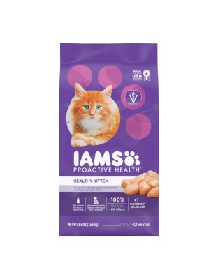 IAMS Proactive Health Kitten Dry Cat Food Chicken 1ea/3.5 lb