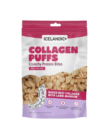 Icelandic Cat Beef Collagen Puffs With Marrow 0.5oz.