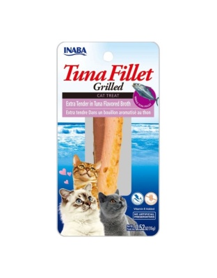Inaba Tuna Fillet Grilled Xtender with Flavored Broth Tuna .52oz. (Case of 6)