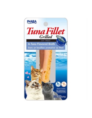 Inaba Tuna Fillet Grilled with Flavored Broth Tuna .52oz. (Case of 6)