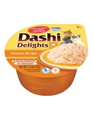 Inaba Dashi Delights Flakes In Broth Chicken 2.5oz. (Case of 6)