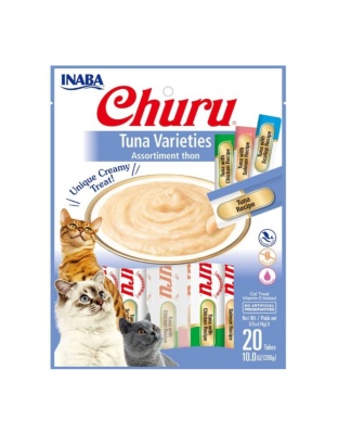 Inaba Cat Churu Tuna 5oz. Variety Bag (20 Count)