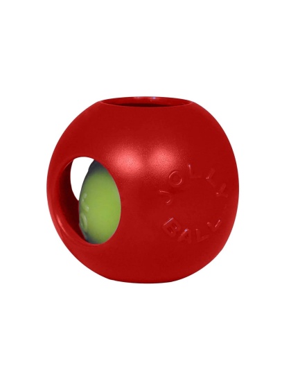 Jolly Pets Teaser Ball Red 4.5in. Small