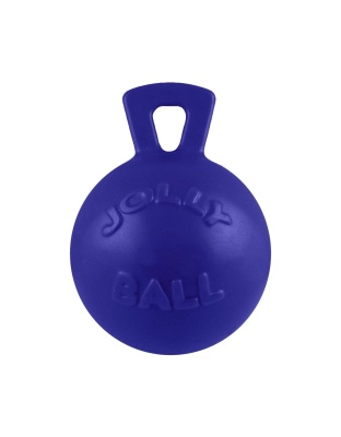 Jolly Pets Tug-N-Toss Ball Blue Small 4.5in.