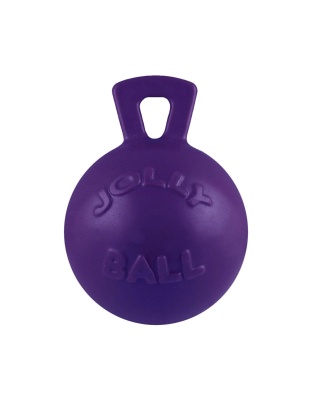 Jolly Pets Tug-N-Toss Ball Purple Small 4.5in.