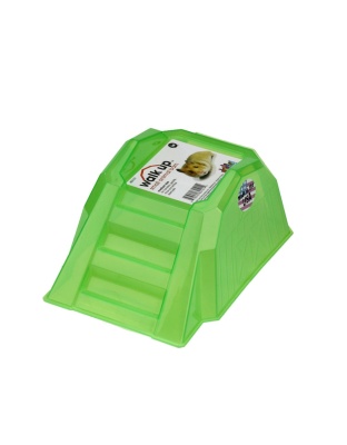 JW Pet Walk Up Barn for Small Animals Green 1ea/MD
