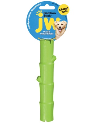 JW Pet Bamboo Stick Dog Toy Assorted 1ea/SM