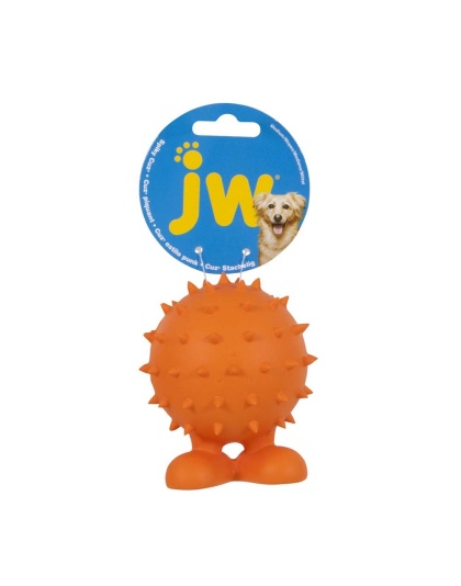 JW Pet Spiky Cuz Dog Toy Assorted 1ea/MD