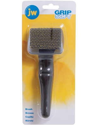 JW Pet GripSoft Cat Brush Gray, Yellow 1ea/One Size
