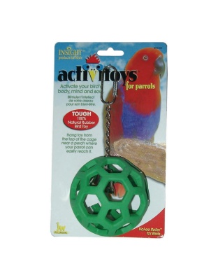 JW Pet ActiviToy Hol-ee Roller Bird Toy Multi-Color 1ea/LG