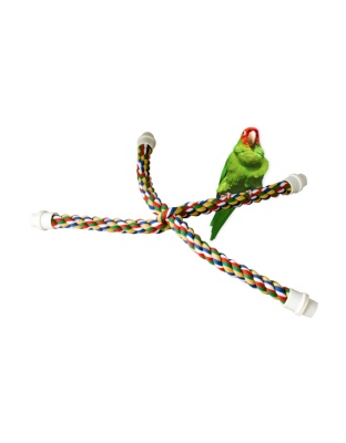 JW Pet Comfy Perch Cross Multi-Color 1ea/MD