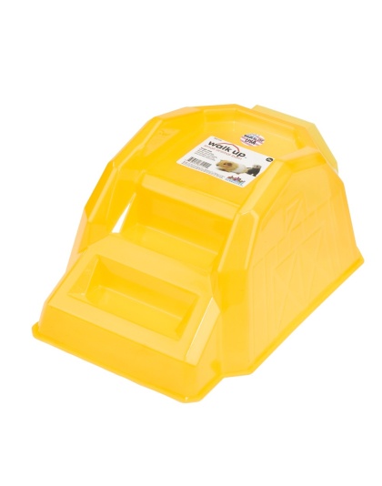 JW Pet Walk Up Barn for Small Animals Yellow 1ea/LG